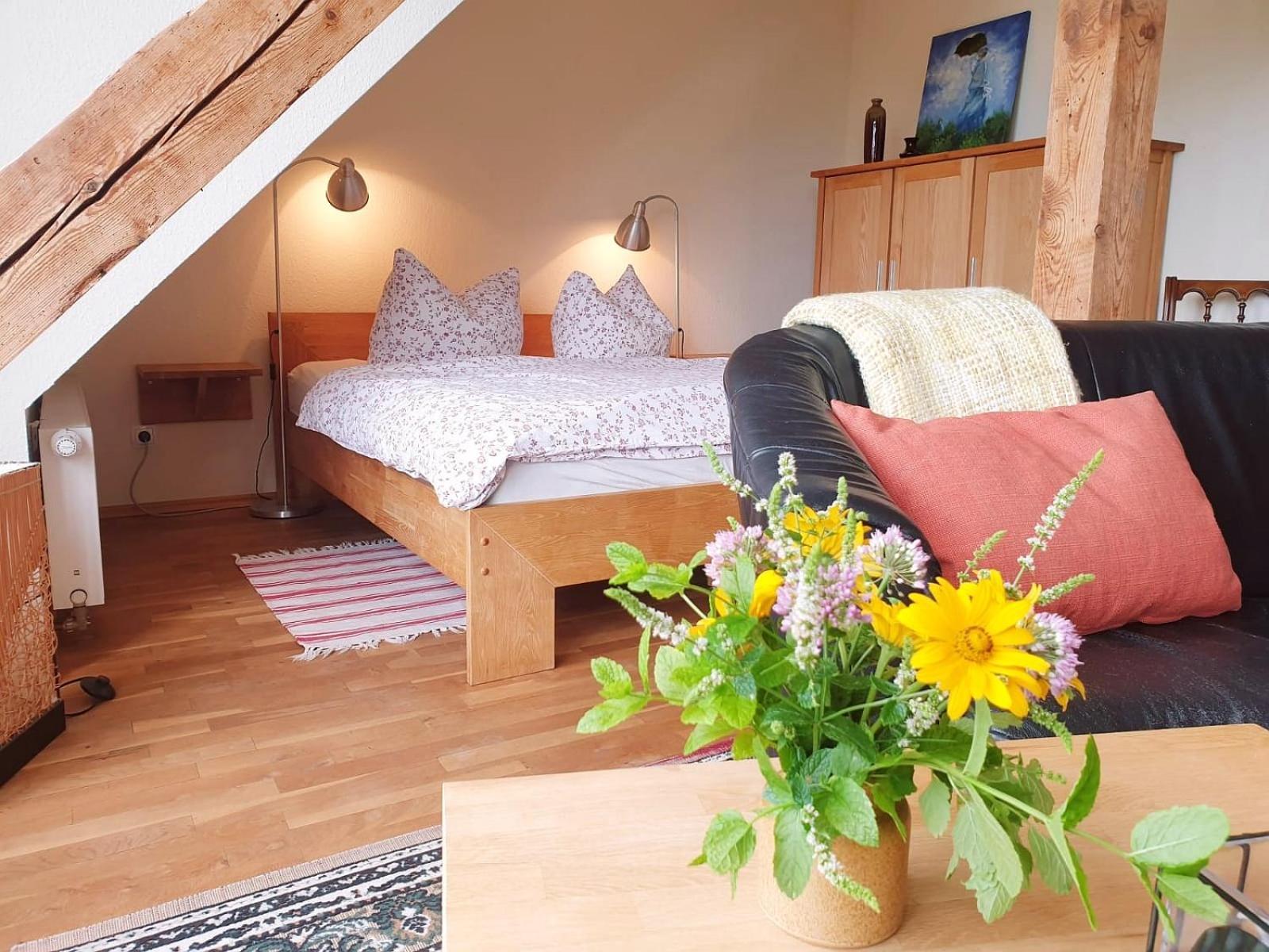Forsthof Niendorf Apartment Teterow Bilik gambar