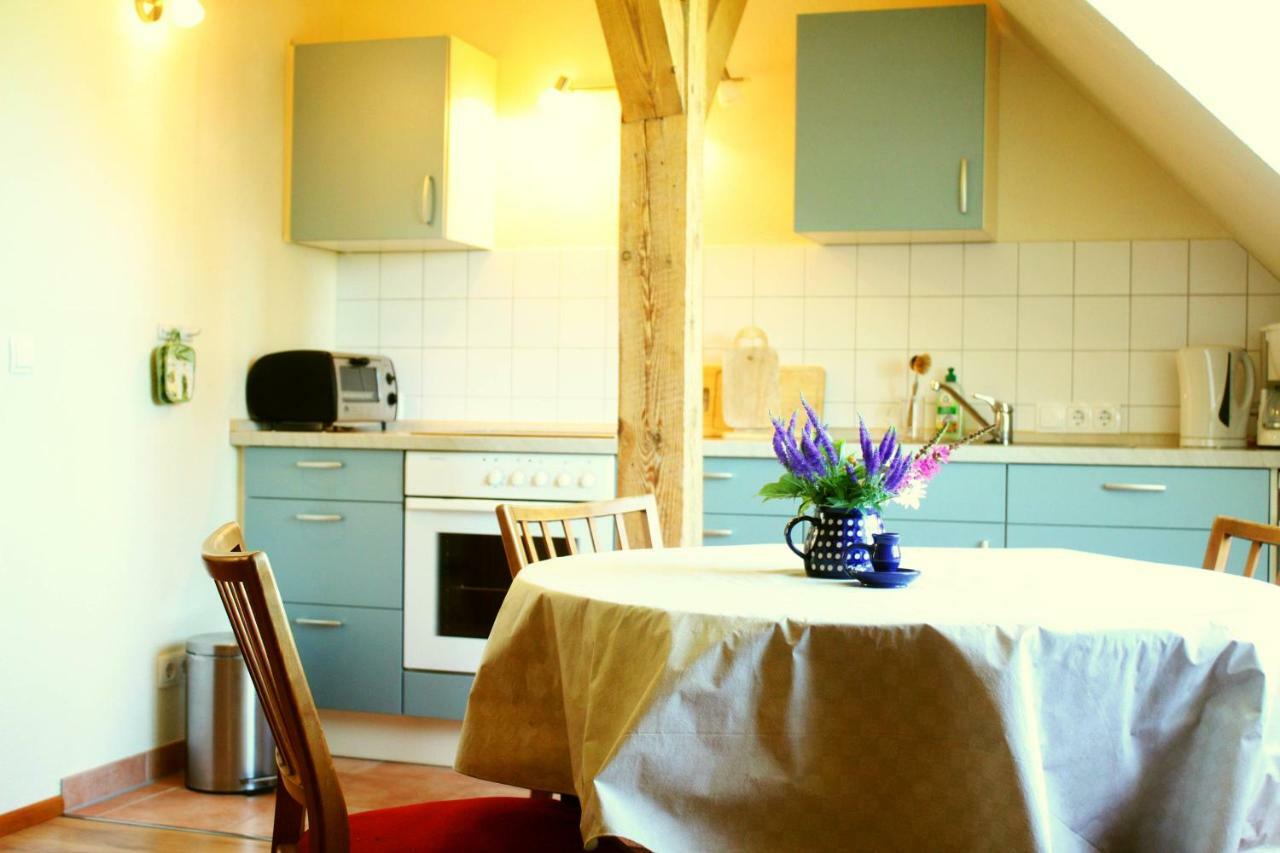 Forsthof Niendorf Apartment Teterow Luaran gambar